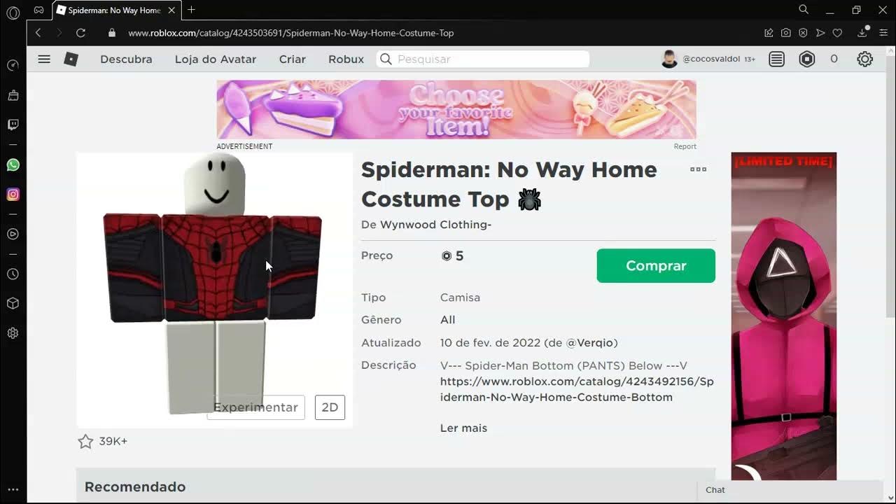 COMO COLOCAR QUALQUER TSHIRTS NO ROBLOX DE GRAÇA YouTube