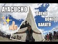 AYACUCHO: BUENO, BONITO Y BARATO 💃🏨🍲 - MPV
