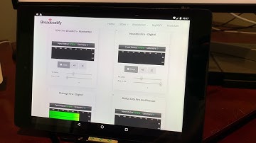 Broadcastify Feed Dashboards on Android