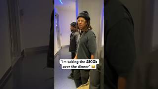 He Told Jay Z He’s Picking The $500K Over Dinner 😂