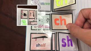Reading Words With Ch Sh Th Ph Sounds - An Interactive Notebook Activity
