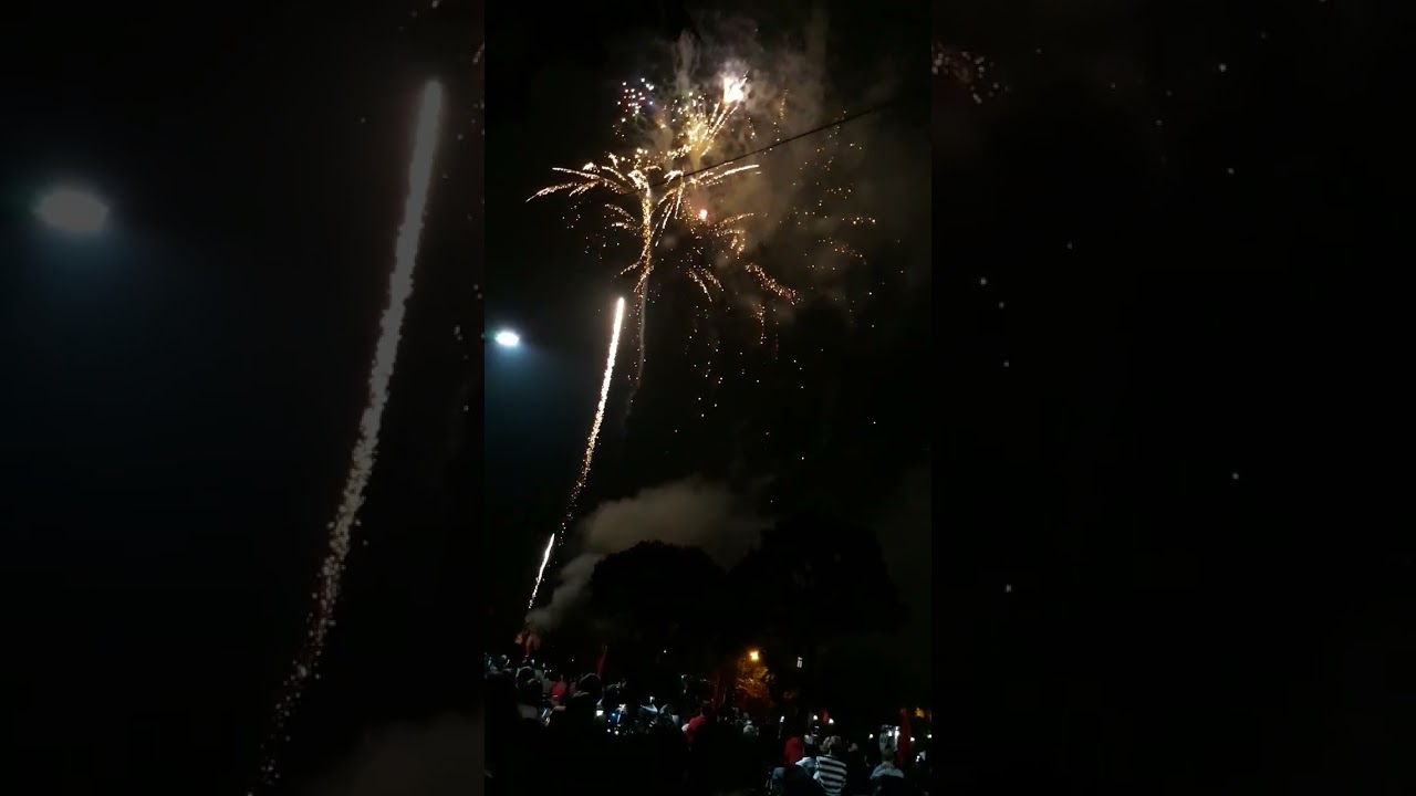 Pháo hoa 2019 - Cầu tình - Mỹ Hào