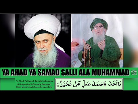 Shaykh Nazim -- Ya Ahad Ya Samad Salli Ala Muhammad ﷺ (1277x Loop) -- Dhikr -- 4K -- Meditation