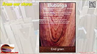 Bubinga Guibourtia Spp.,G. Demeusei, G. Pellegriniana, G. Tessmannii