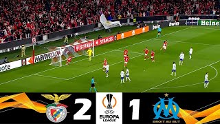 Benfica vs Marseille 2 1 Highlights & All Goals 2024 HD
