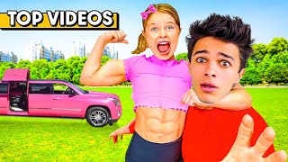 Best Saying YES To KIDS For 24 Hours Challenges!  | Brent Rivera