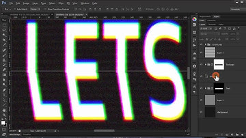 Glitch Text Effect | Intermediate Tutorial | Photoshop CC