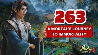 💥Mortal's Journey to Immortality Episode 263 | Donghua 3D Chinese Anime.  #immortaljourney