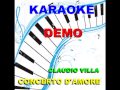 CONCERTO D&#39;AMORE - C.Villa KARAOKE