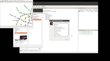 Presentation Scilab Module Manager with Metanet module