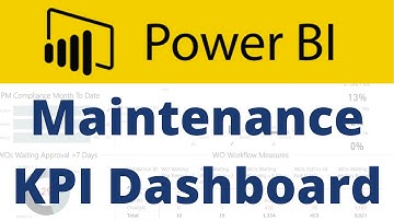 Case Study - How I Designed a Maintenance KPI Dashboard Using Power BI