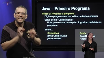 Programação de Computadores - Aula 04 - Linguagens de Programação e Um Primeiro Programa (LIBRAS)