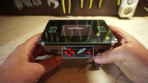 Mini Arcade SPACE INVADERS coctail cabinet v2