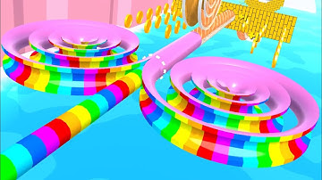 Spiral Rider - All Levels Gameplay Android, iOS