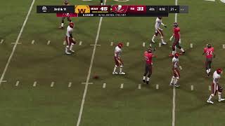 Nfl22  2005   NFC  wild card meccs Washington Redskins vs Tampa bay buccaneer