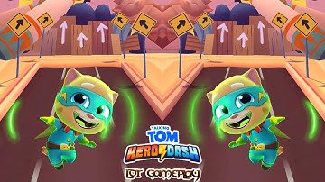 Play Talking Tom Hero Dash Games Android, IOS - LDT GamePlay Walkthrough