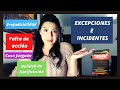 EXCEPCIONES E INCIDENTES | CONCORDADO CON LA LEY N°1173 | PROCEDIMIENTO PENAL BOLIVIANO