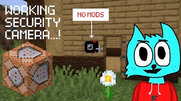 Making A Minecraft Security Camera With Command Blocks