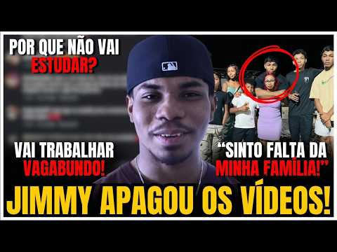 JIMMY FAZ DESABAFO e APAGA VÍDEOS APÓS SER CRITICADO