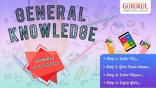 General Knowledge | Online Junior Quiz by Swaminarayan Gurukul International School screenshot 1