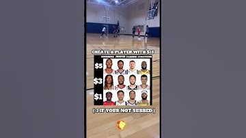 Create your dream team with $15(not my video)