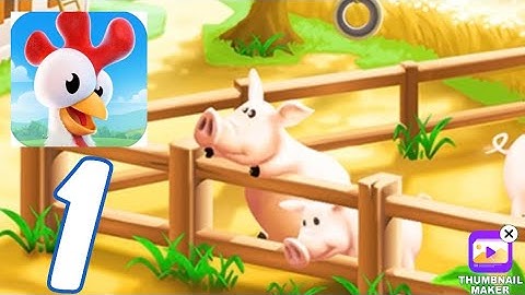 Hay Day - Gameplays Walkthrough Part 1 - Tutorial ( iOS / Android )