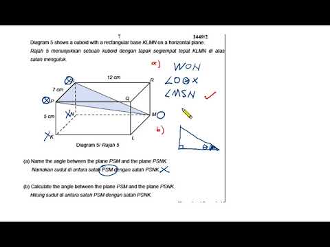 Video: Cara Menentukan Sudut Kecondongan Satah