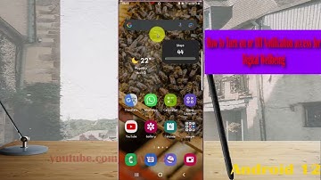 Samsung Galaxy S22 Ultra : How to Turn on or Off Notification access for Digital Wellbeing