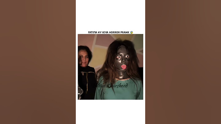 Fatima ny horror kiya horror prank 😱 Sistrology 😍 Fun video