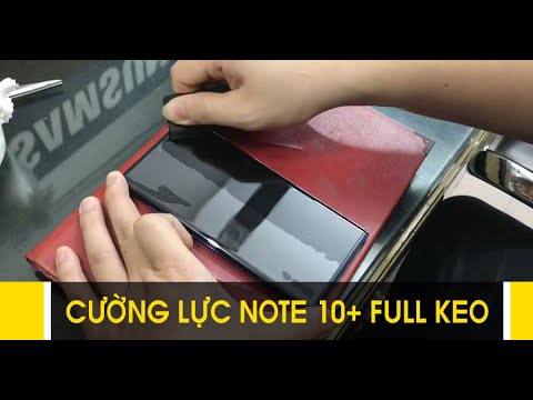 Video Hướng dẫn dán kính cường lực Note 10 Plus Nillkin DS+... - youtube