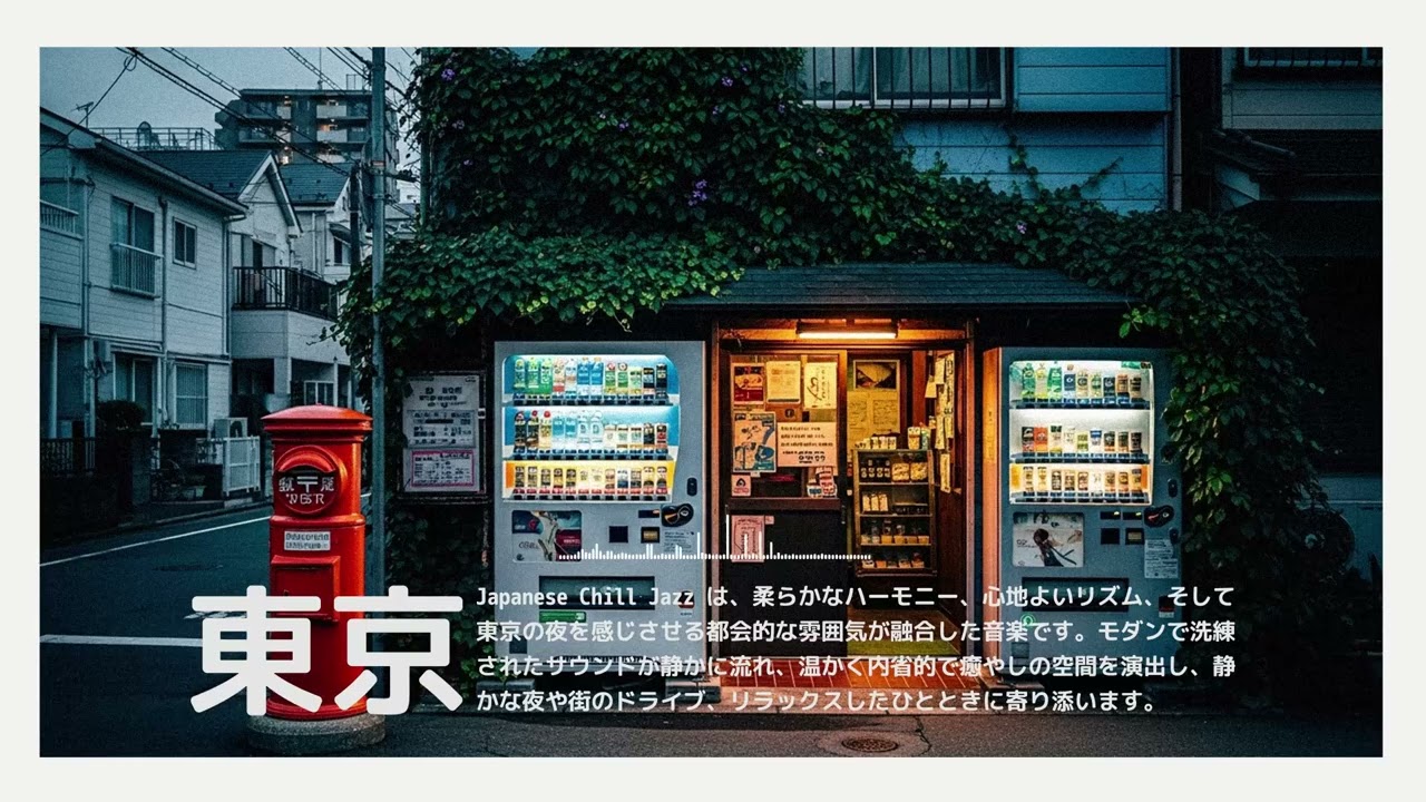 Jazz Relaxing Music - Japanese Jazz Fusion Chillhop Feel ( 2 hours )
