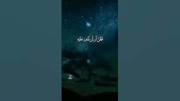 وذا النون اذ ذهب مغاضبا || حالات واتس اب قران كريم 🌱💜