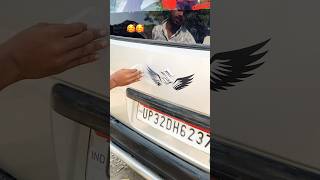 🚀#shorts Maruti Suzuki Eeco Car Wings🪽Sticker..#shortvideo #eeco #youtubeshorts #carmodification