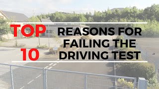 Top Ten Reasons For Failing The UK Driving Test