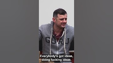 YOU HAVE TO EXECUTE ON IDEAS. Gary Vaynerchuk Motivational Speech