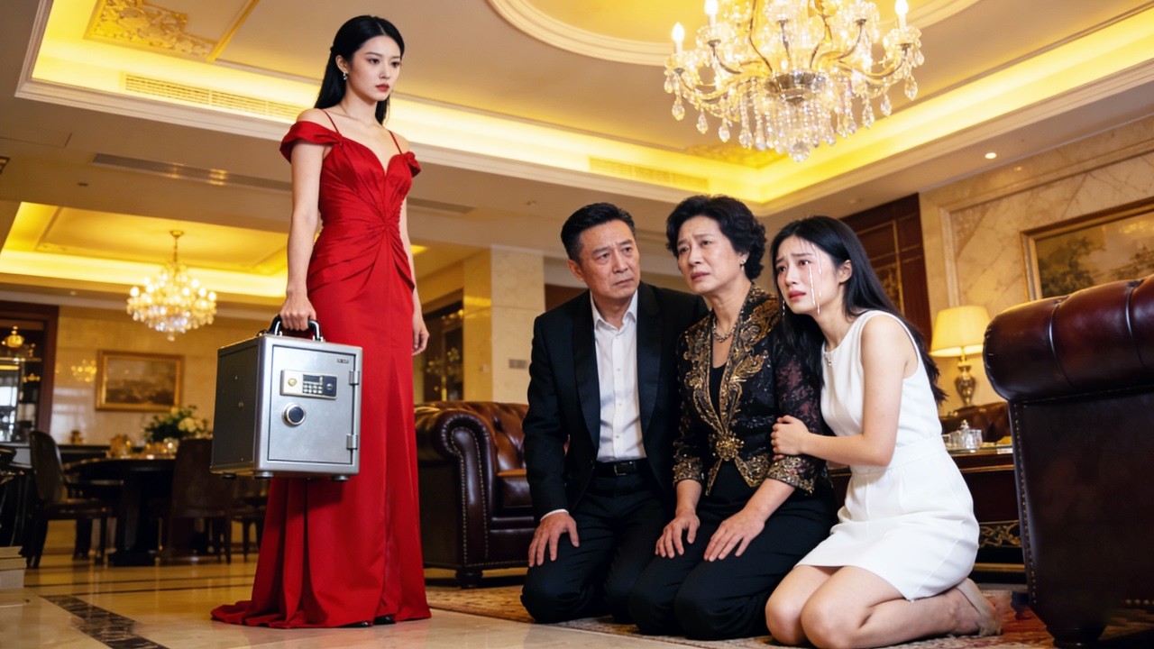 為了聯姻豪門接回從小走失的真千金，本以為她好拿捏，沒想到真千金出身惡人村，狠狠修理偏心的爹媽，揭穿綠茶真面目，帶著十億現金回去孝敬養父！【千金归来霜刃寒】#爽劇#甜寵#大陸劇#251122zq