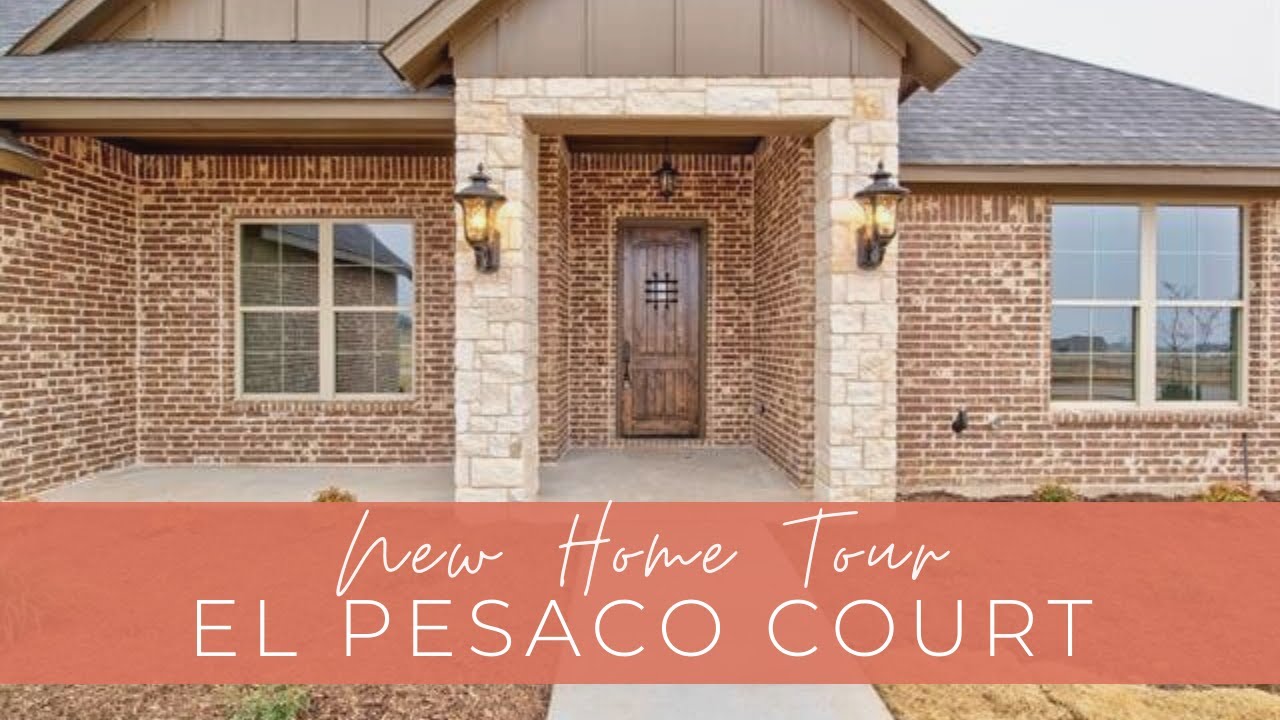 Godley Texas Los Palomas New Construction Home Tour In A Fast Paced