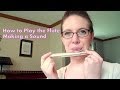 How to Play the Flute - Making a Sound