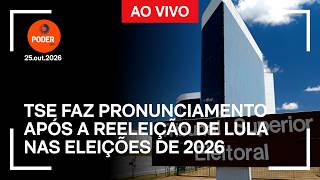 TSE faz pronunciamento após a reeleição de Lula nas eleições de 2026