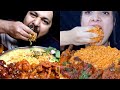 INDIAN Mukbangers EATING DIFFERENT RICE DISHES ❤️