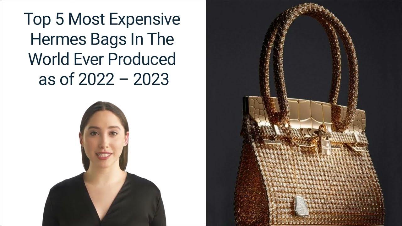 Top 5 Most Expensive Hermes Bags In The World Ever Produced as of 2022 -  2023 