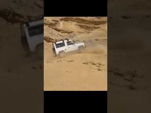 لاند روفر ديفندر في الجبل حاجه ثاني 