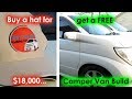 Buy a Hat for $18,000 get a FREE Camper Van Build