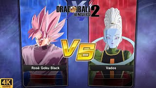 Rosé Goku Black Vs Vados Dragon Ball Xenoverse 2 Cpu Vs Cpu