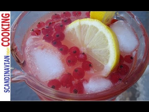 How to Make Red Currant Sparkling Lemonade