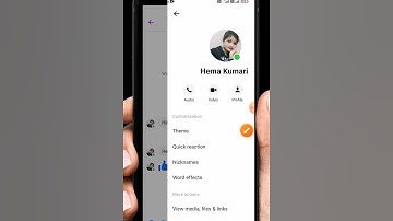 Messenger par block ko unblock kaise kare ! How to block and unblock someone on messenger