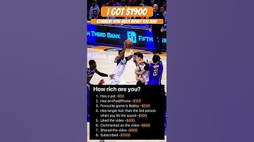 How rich are you #basketball #shorts #viralvideo #trending