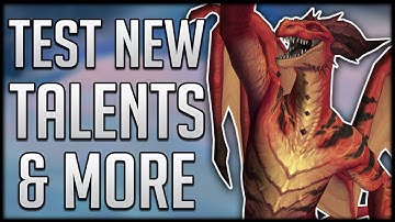 Dragonflight 10.0 Prepatch NOW ON PTR! Class Changes, Talent System Overhaul, New UI & MORE