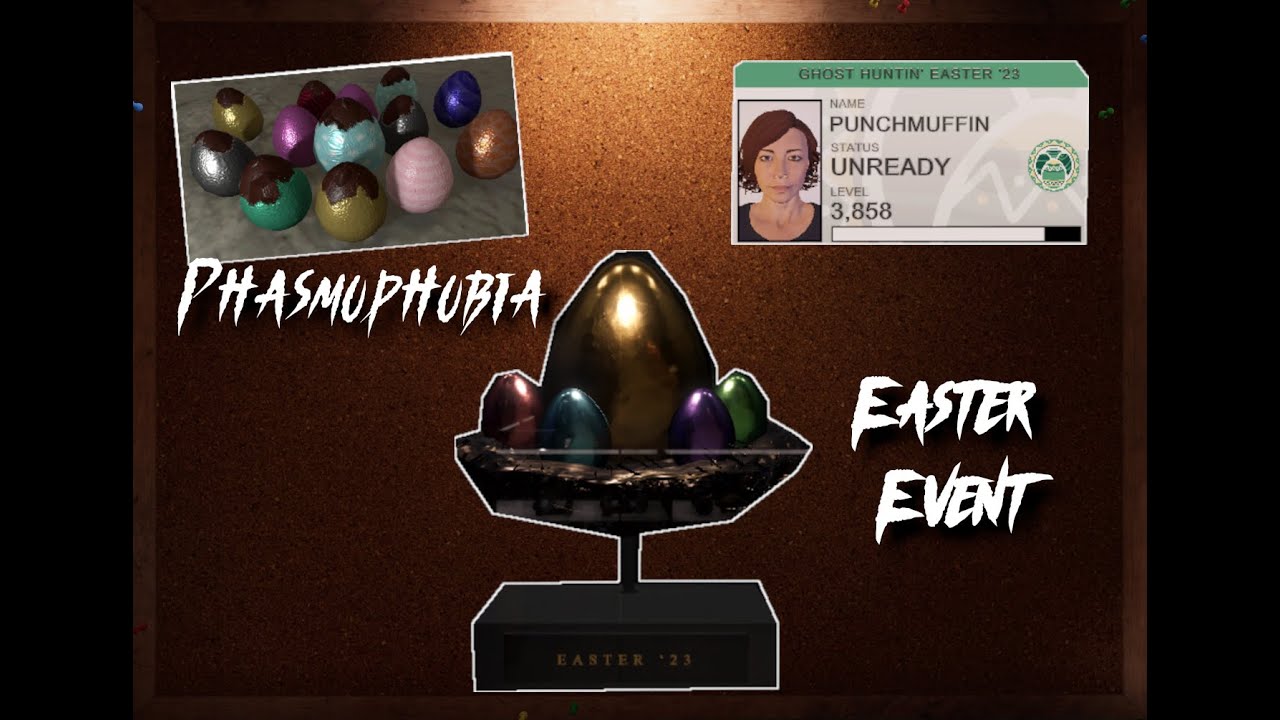 Easter Event! New Trophy & Badge! Phasmophobia YouTube