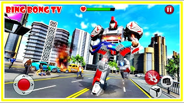 Ambulance Robot Rescue Simulator 2020 - Driver City Cars | Best Android GamePlay